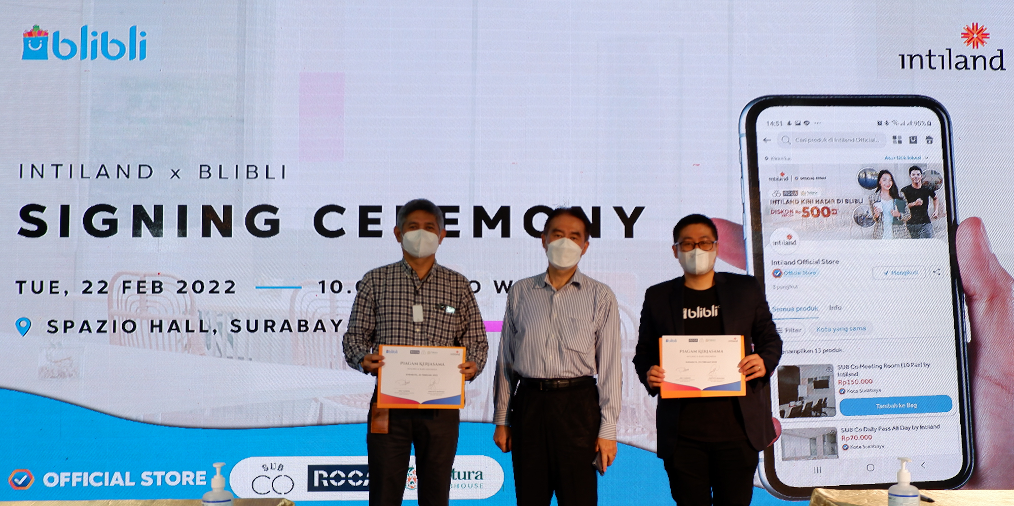 Blibli dan Intiland Kerja Sama Hadirkan Layanan Fasilitas Bisnis